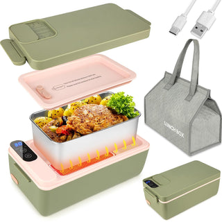 Sakerplus Cordless Temp-controlled heating lunch box