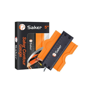 Professional Profile Measuring Tool - SAKER® Contour Duplication Gauge With Lock