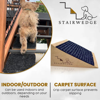 Sakerplus Modular Pet Ramp for Any Staircase