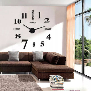 SAKER Modern DIY Punch-Free Wall Clock