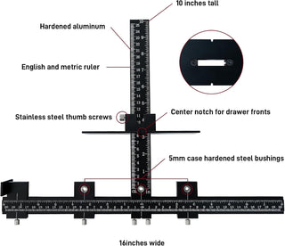 SAKER Woodworking Hole Locator