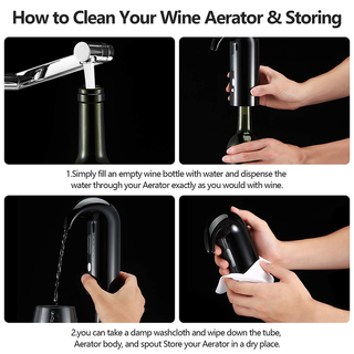 Saker Multi-Smart Electronic Wine Aerator