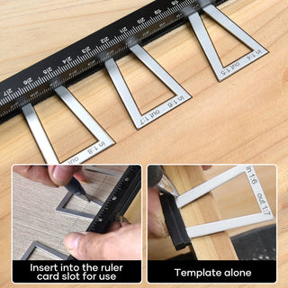 Saker Adjustable Dovetail Marking Ruler