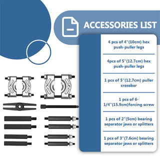 Sakerplus Bearing Puller Set