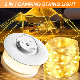 Saker 2 in 1 Camping String Light