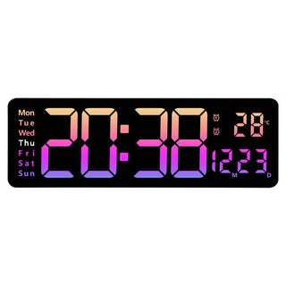 Saker Upgraded Digital Wall Clock Large Display