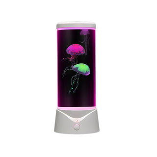 Sakerplus Portable Mini Round Jellyfish Lamp