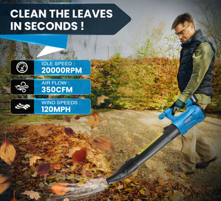 AUXTUR Electric Cordless Leaf Blower