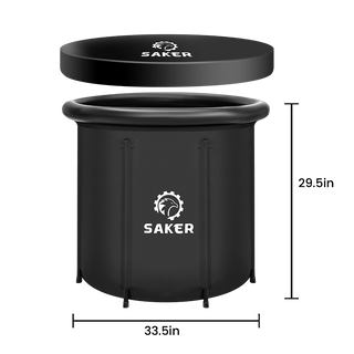 SAKER® Huge 110 Gal Ice Bath Tub for Athletes