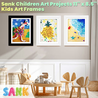 Creative Displays and Crafts - Sank Children Art Projects 8.5'' x 11'' Kids Art Frames