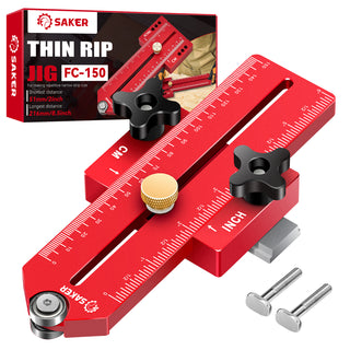 SAKER® Thin Rip Jig Table Saw Jig Guide