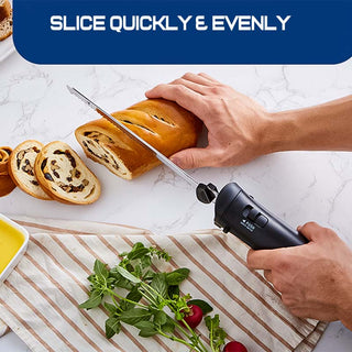 SAKER® Cordless Rechargeable Easy-Slice Electric Knife