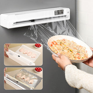 Saker Magnetic Electric Plastic Wrap Dispenser