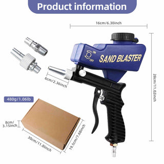 Sakerplus Portable Anti-slip Handheld Sand Gun