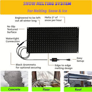 Saker Heated Snow Melting Mat