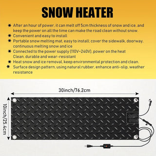 Saker Heated Snow Melting Mat