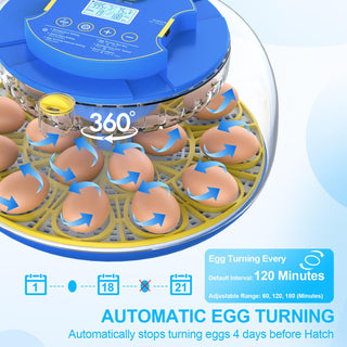 Sakerplus 18-Egg Incubator