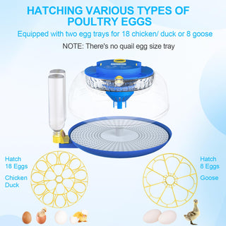 Sakerplus 18-Egg Incubator