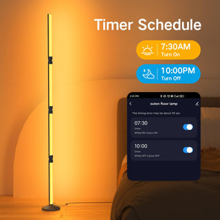 Saker Smart Foldable LED Floor Lamp