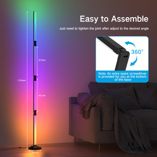 Saker Smart Foldable LED Floor Lamp