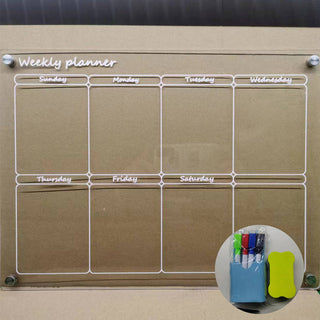 Saker Magnetic Schedule Planner For Fridge