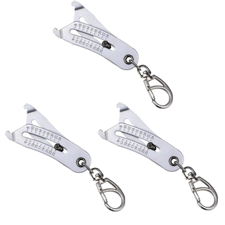 SAKER Bolt Size Checker Keychain