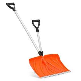 Saker Double-Handle Snow Shovel